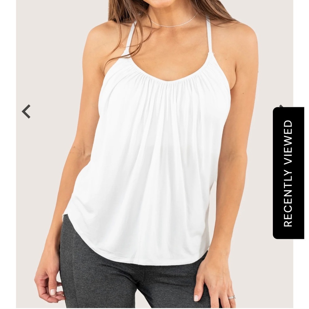 JJ Winks size small NWT Slumber Party Top in White